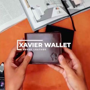 Reven Leather Jakarta - Xavier Wallet Dompet Pria Tanggung Kulit Kulitas Premium Dompet Cowo Simpel Praktis