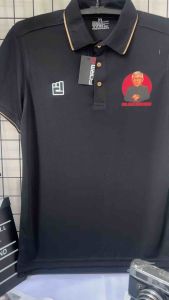 เสื้ิอโปโลคอปก ผ้ากีฬา สกรีนอกลายสุดเท่ โค้ชชช