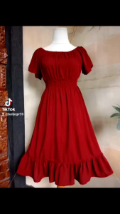 DRESS SIREN RAFLE DRESS WANITA DEWASA