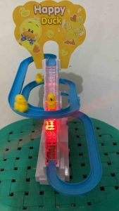 MAINAN TRACK TANGGA SMALL DUCK BEBEK KUNING / TRACK DINO / MAINAN ANAK SELUNCURAN