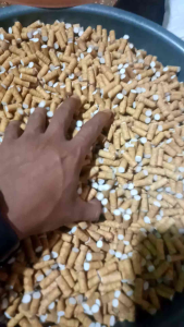 busa kapas aquarium busa filter reguler onck untuk merawat ikan.