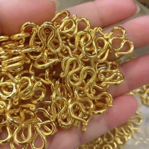 ตะขอ ทองปลอม ตะขอข้อมือ ตะขอสร้อยคอ ตัวM ตัวS