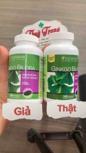 (CAM KẾT CHÍNH HÃNG MỸ /2027) Viên Uống Bổ Não Ginkgo Biloba 340 Viên Của Mỹ đủ bill