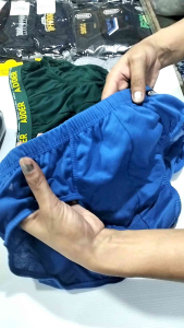 กางเกงในผู้ชายขาเว้าผ้าหนุ่มใส่สบายยกแพ็ค 3 ตัวคละสี สินค้าพร้อมส่งจ้า