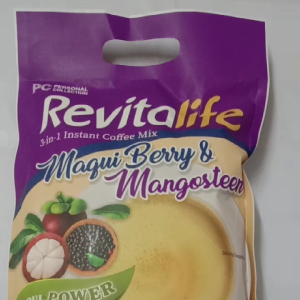 Revitalife 3-in-1 Instant Coffee Mix Magui Berry & Mangosteen 20 Sachets