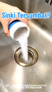 260g Powerful Kitchen Pipe Drain Dredge Agent Dredge Deodorant Toilet Sink Drain Cleaner Sewer Fast Cleaning Tools Cleaning Powder 超强管道疏通剂