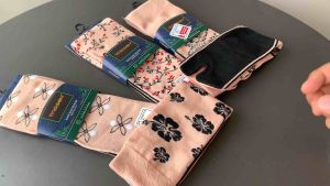 12 pasang kaos kaki jempol motif Sebetis kaus kaki jempol batik