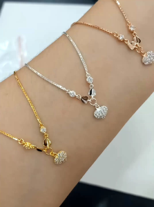 KALUNG KOYE DEWASA PERAK 925 LAPIS MAS