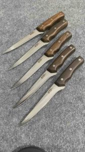 Dao lọc lóc gọt thái Nhật Mcusta dài 26m lưỡi dài 14cm dày 2.5mm sắc bén thép không rỉ