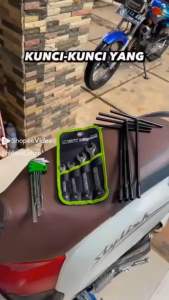 TEKIRO Kunci T 12mm Hitam Kunci Sok T Sock Shock 12 mm Socket Panjang