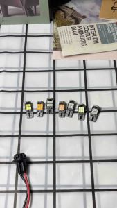 หลอดไฟ LED T10 26 ชิป ไฟหรี่ ไฟเลี้ยว 1 ดวง T10 w5w ไฟป้ายทะเบียนรถยนต์ และมอเตอร์ไซค์ พร้อมส่ง