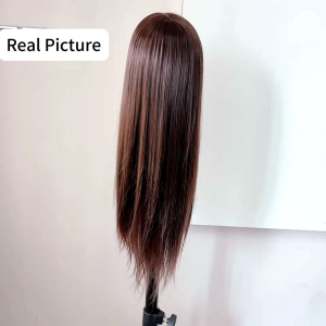 假人头Hair Styling Wig Practice Training Doll Human Head Salon Mannequin Hairdressing Rambut Palsu