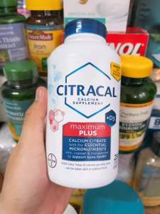 Viên Uống Bổ Sung Calcium Và D3 Citracal Calcium + D3 280 Viên Của Mỹ - Date 09/2025 Sản Phẩm Bổ Sung Canxi Bayer - Lazada