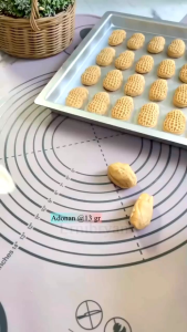 Cetakan Plunger Moon Cake Kue Bulan Nastar Taiwan Motif Kacang
