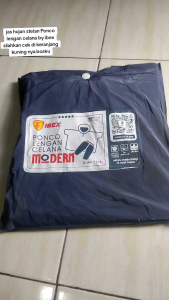 IBEX Poncho Lengan Celana Terbaru Jas Hujan Jumbo Tebal dan Berkualitas