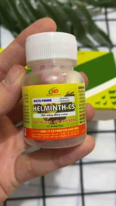 Xổ giun gà chọi 15 viên