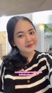 JUSTMINE BEAUTY GLOWING SKINCARE ORIGINAL paket glowing acne remove spot acne more BPOM