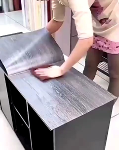 Stiker Kayu PVC Pelapis Furniture Meja Lemari Kayu Triplek Premium