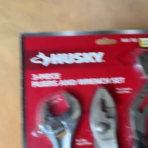 Husky Pliers and Wrench Set (3-Piece)