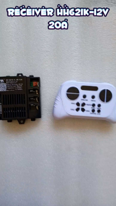 ReadyRemote Control Bluetooth + Receiver HH-621k-2.4G-12v 7 Pin + 4Pin mobil/motor mainan aki