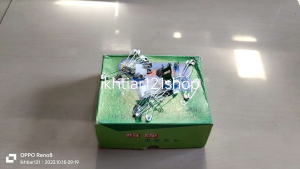 PENITI ISI 3 LUSIN (36 PCS) SILVER UKURAN BESAR SEDANG DAN KECIL