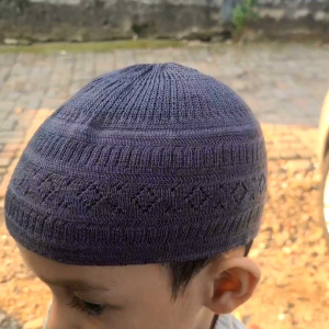 TOPI ANAK-ANAK PECI RAJUT BAHAN KATUN NYAMAN DAN ADEM UNTUK 5-9 TAHUN