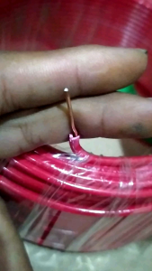 SNIPER Kabel NYA sniper 2.5 100yard Warna HITAM DAN MERAH Kawat Tunggal