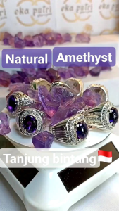 Amethyst tanjung bintang kecubung btb