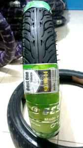 Ban Motor Metic Tubeless 80/90-14 & Bonus Dop Tubeles