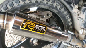 KNALPOT RACING MERK RCB KIPET UNTUK JENIS MOTOR MATIC MIO DLL
