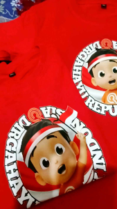 KAOS ANAK Riko the series Dirgahayu republik Indonesia