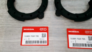 2 IN 1 SET - FRONT COIL SPRING RUBBER LOWER - HONDA CITY TMO 03-13 / T9A 14-19 GM6 JAZZ TGO JAZZ GK T5A HRV HR-V