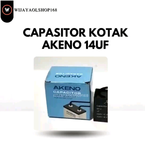 Kapasitor 14uf Kotak Kabel 450V AKENO