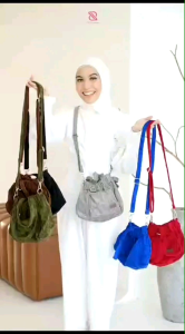 SHENONYM GYOZA Tas Tangan Salempang Bahu Wanita