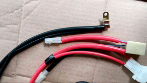 Kabel Aki Set Negatif Positif & Kabel Masa Dinamo Stater Yamaha Mio Smile 28D