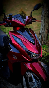 stiker skotlet darkred candy sticker merah maroon metalic glossy scotlite red candy tone