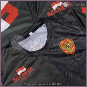 WM APPAREL Kaos jersey Design B 17 Agustus HUT RI Republik indonesia Size anak dan dewasa
