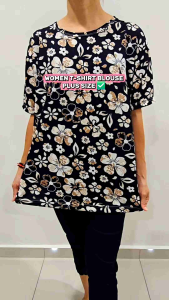 Women T-Shirt Blouse Free Size And Plus Size.