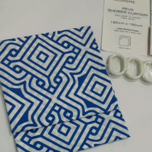 PEVA Shower Curtain ( Metro Home ) 180 cm x 180 cm