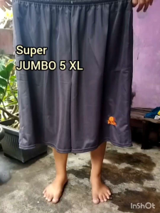 Celana pendek super jumbo 5 XL/6Lpria wanitaSaku Depan.SJB.VV.LTTO
