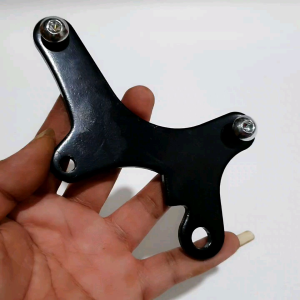BREKET DUDUKAN/BRACKET CAKRAM PIRINGAN 300MM/KALIPER STANDAR MOTOR BLADE/REVO/SUPRA X 125 FI/HELM IN