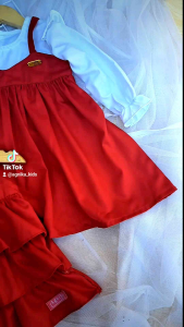 SPECIAL EDITION KEMERDEKAAN-MERAH PUTIH. Baby Dress spesial hari kemerdekaan