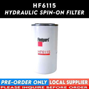 HF6115 HYDRAULIC FILTER [SPIN-ON  1 1/8-16 UN-2B] [LOCAL STOCK. READY TO SHIP WITHIN 24HRS.] CROSS REFERENCE Ford D8NNB486CA New Holland 84518613 83912256 83918631 D8NNB486CA