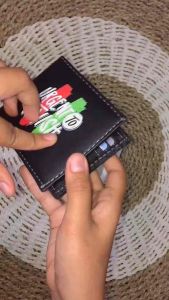 Dompet pria pu leather urgen to finish