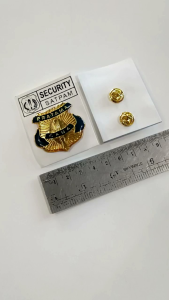Pin Gada Pratama Lencana Security Satpam Kuningan Resin