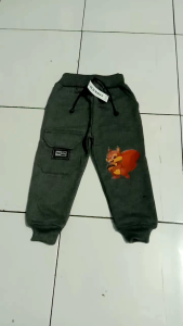 Joger Anak Variasi Motif TUPAY Usia 1-8 Tahun Laki-laki & Perempuan Bahan Fleece Premium Berkualitas