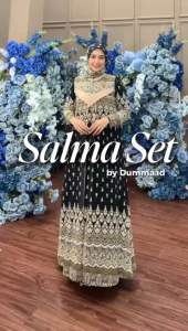 Salma Dress Set Hijab: Pilihan Trendy untuk Pesta Lebaran