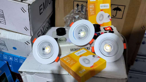 UNILUX DOWNLIGHT LAMPU LED SPOTLIGHT 3W 3 WATT CAHAYA PUTIH / WARM WHITE 3000K / NATURAL 4000K BAGUS BERKUALITAS TERLARIS TERMURAH EKONOMIS