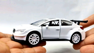 โมเดลรถเหล็ก#โมเดลรถ1:32#โมเดลรถสะสม#โมเดลรถ MR.little nobodys Subaru Wrx Sti (scale 1:32) ฿430.สินค้ามีในกทม.พร้อมส่ง