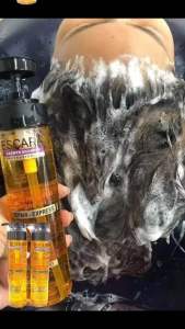ESCARA แชมพูเร่งผมยาวโปรสุดค้มซื้อ1ขวดแถมฟรี1ขวดช่วยลดผมร่วง บำรุงรากผม กระตุ้นการงอกใหม่ของเส้นผม